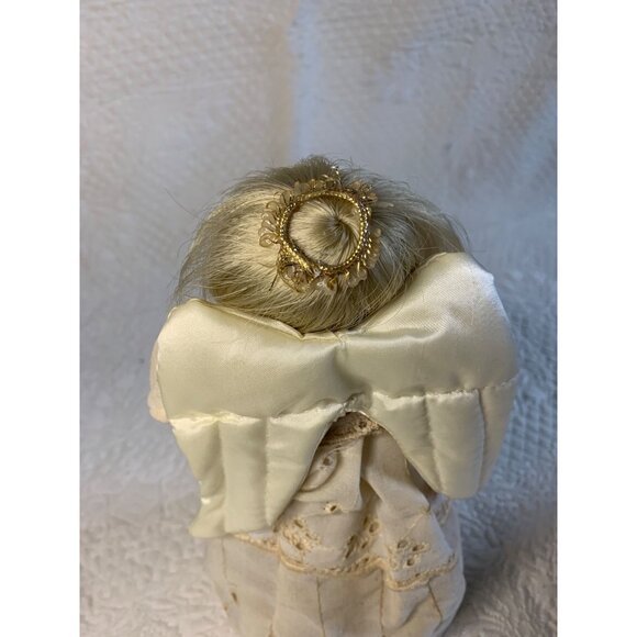 Vintage Santa World 10 Light Porcelain Head Angel Tree Top with Box - Picture 6 of 9